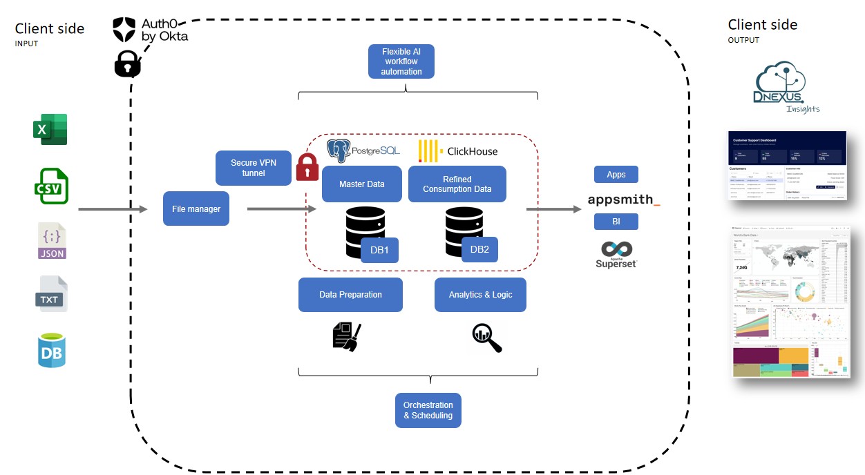 DNEXUS Insights platform schema